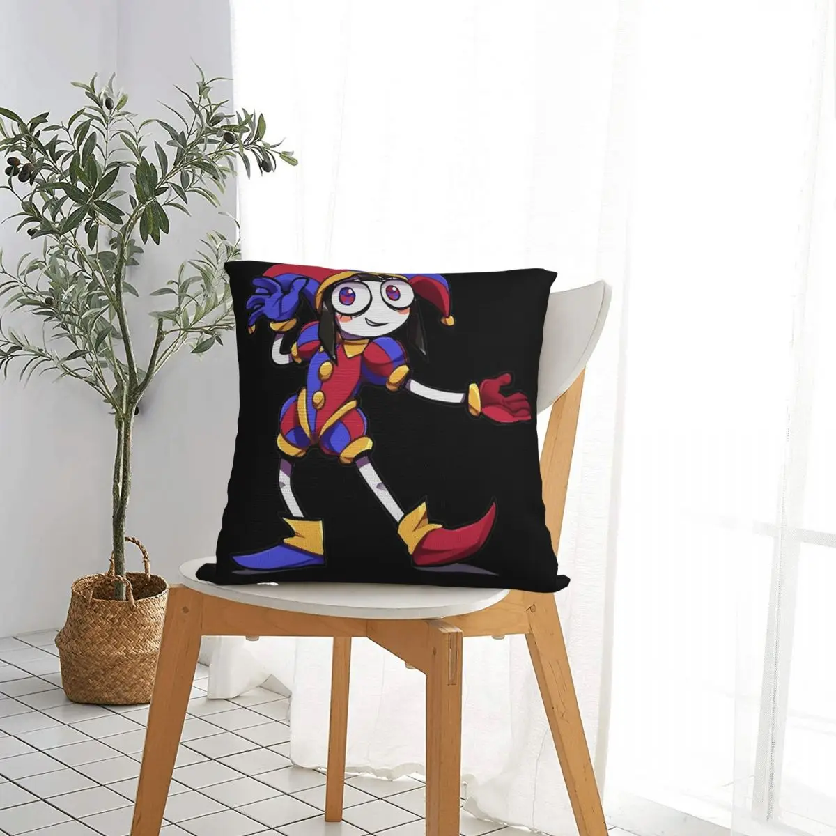 The Amazing Digital Circus Pillow Cases Ragatha Caine Gangle Cushion Covers Fashion Zipper Decor Pillowcase for Home 18