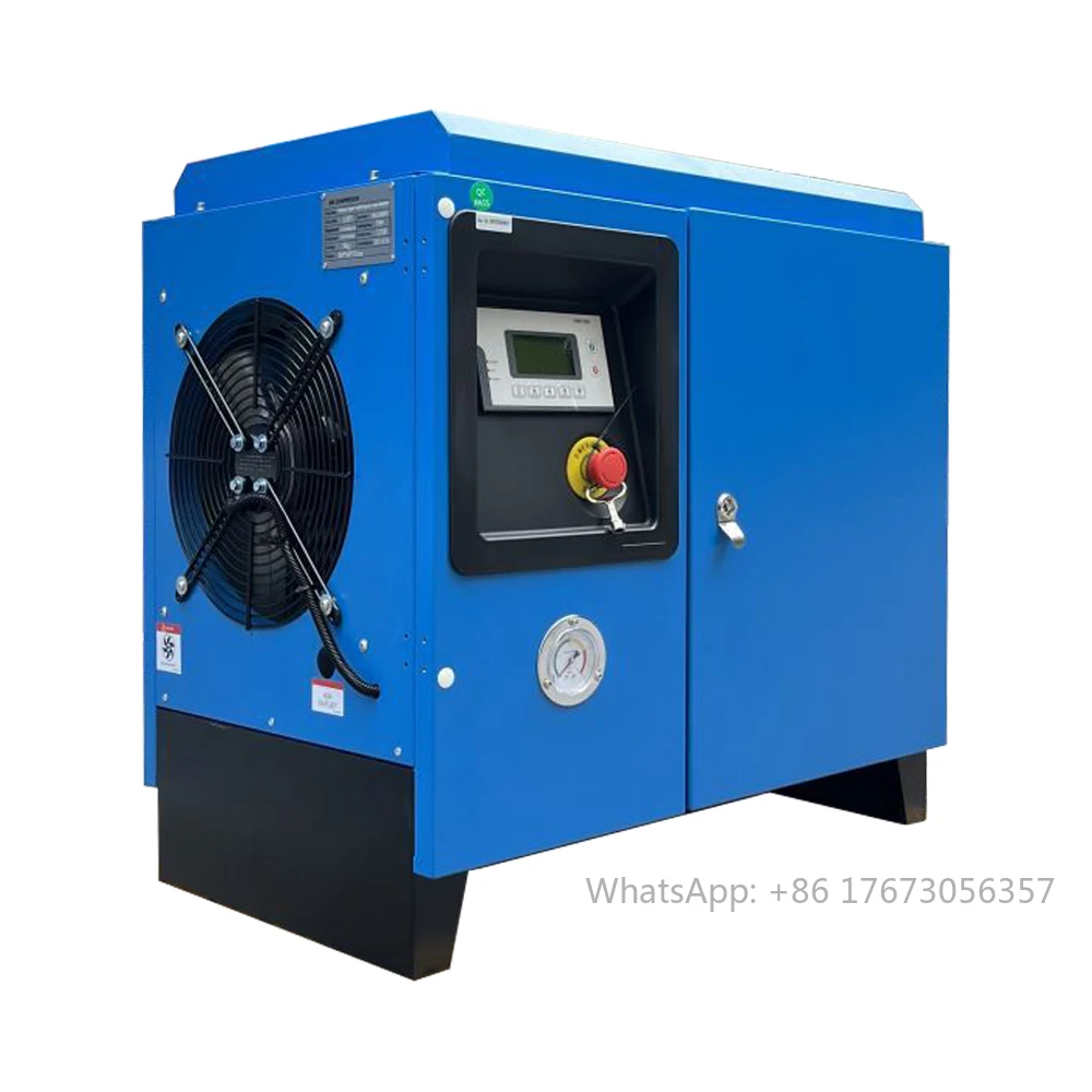 Single Phase Screw Air Compressor 60hz Screw Type Air Compressor Single Phase 1phase