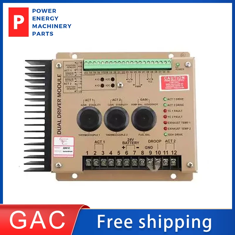 Genuine Engine Speed Control Unit  DDM101 Dual Driver Module Original GAC Governors America