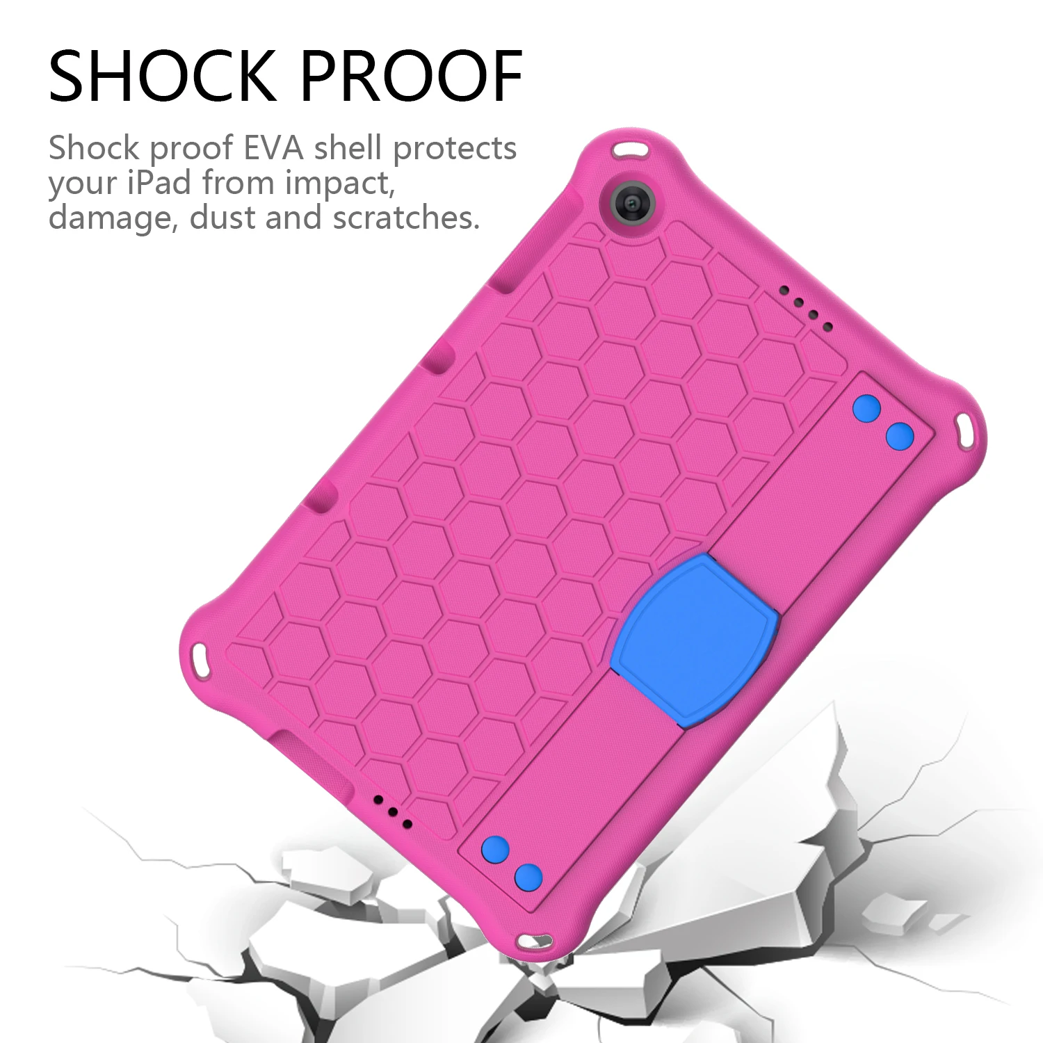 حافظة EVA بحزام كتف مسند لهاتف Huawei Enjoy Tablet 2 10.1/MatePad T 10S 10.1 بوصة/T 10 9.7 بوصة/Honor Pad 6 10.1 بوصة /X6 #3