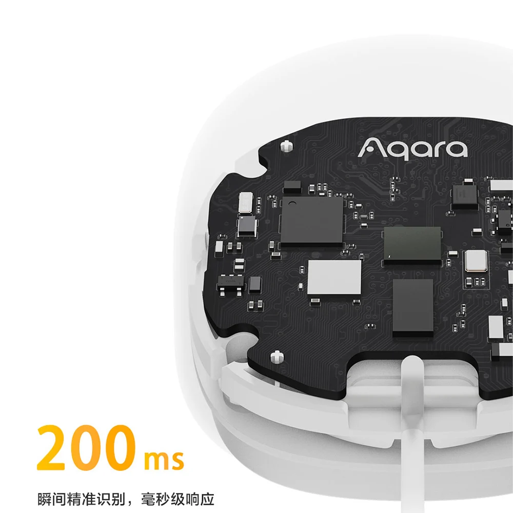 [CN Version]Aqara Smart Presence Sensor FP1E Zigbee 3.0 Easy Install Smart AI Sensor 50㎡ Area Work HomeKit Google Amazon Alexa