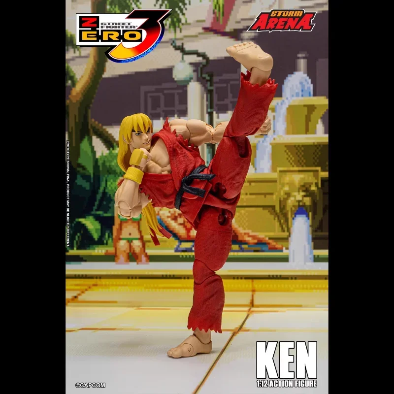 STORM ARENA ストリートファイターZERO3 リュウ&ケン　フィギュア STORM ARENA 1/12 SFSA01 Street Fighter ZERO3 Young Street Fighter