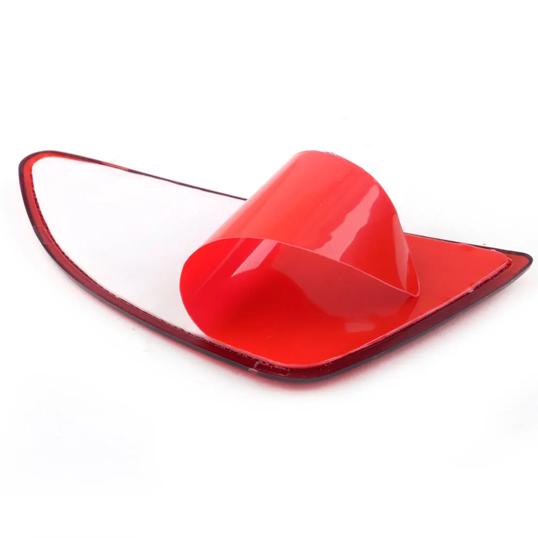 1Pair Car ABS Red Rear Fog Light Bumper Reflector Fit For Mazda 2 Demio 5 Door Hatchback 2015 2016 2017 2018