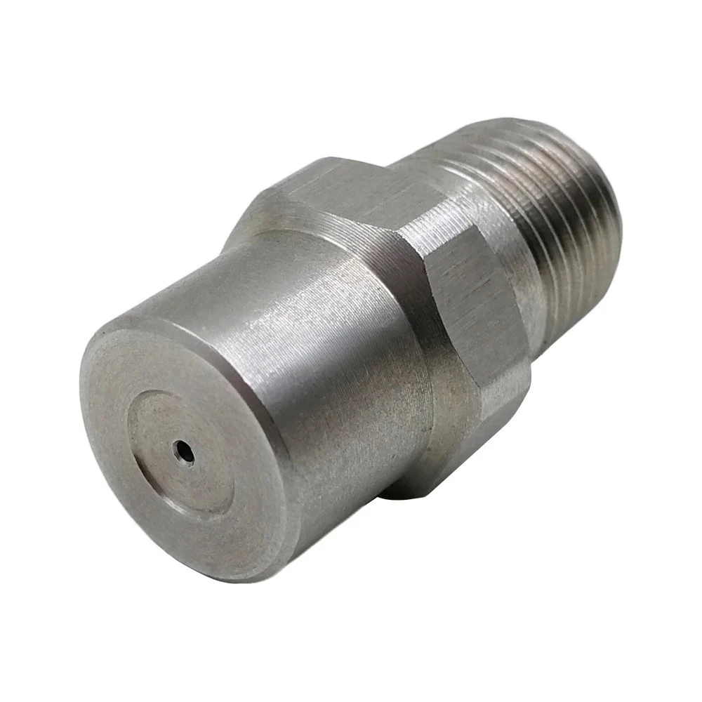 1/4 1/8 1/2 Inch 304 Stainless Steel BB Solid Cone Atomizing Spray Nozzle Dust Control Quenching Fire Fighting Nozzle