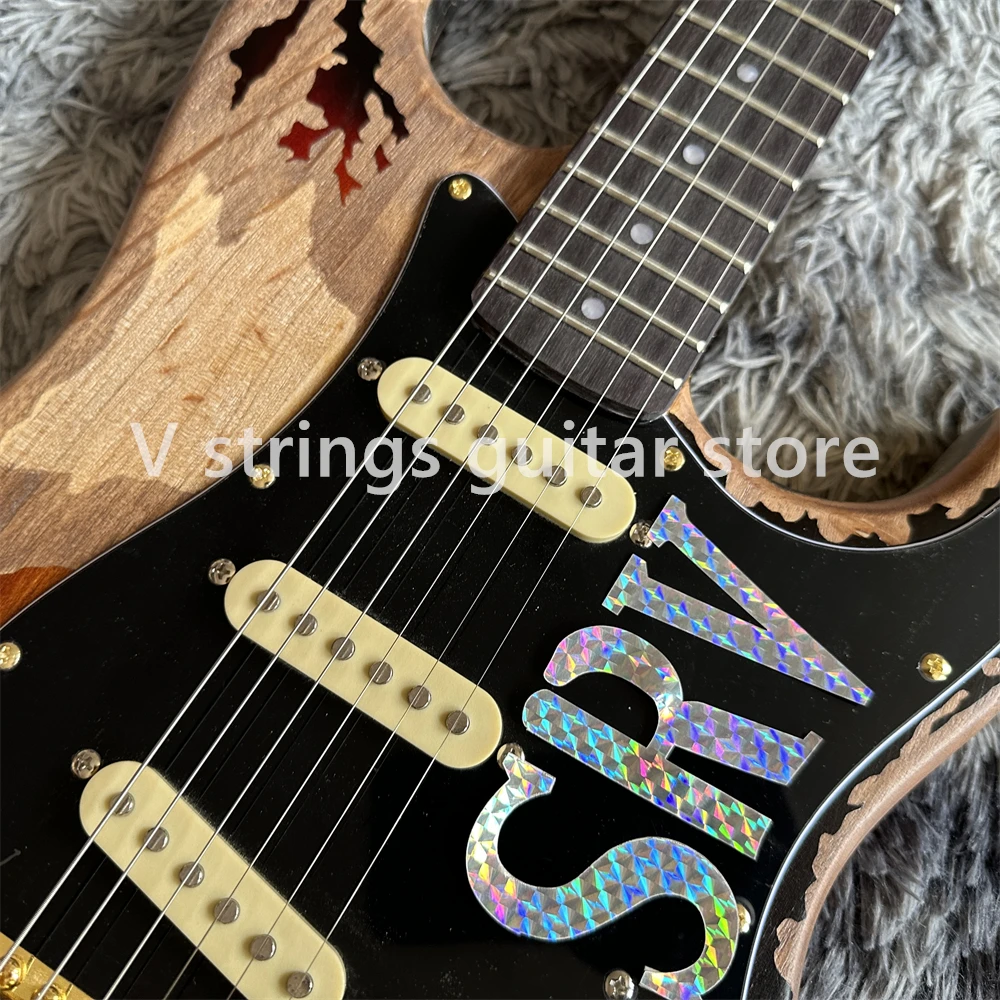 handed relics aged electric guitar rosewood fingerboard chrome hardware hot selling old guitarra shipping quickly