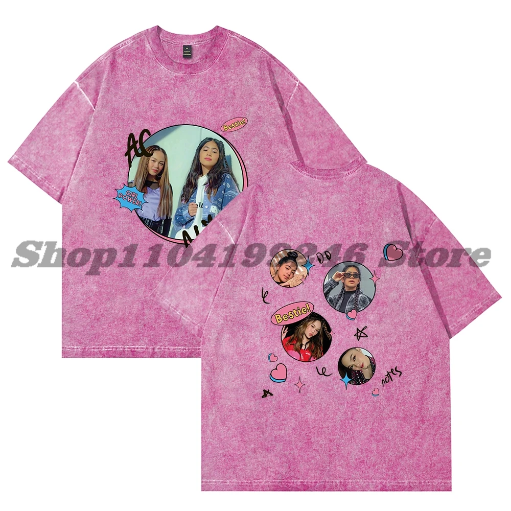 

Niana Guerrero Merch Vintage Wash Tee Cosplay Women Men Fashion Short Sleeve Cotton T-Shirts Style2