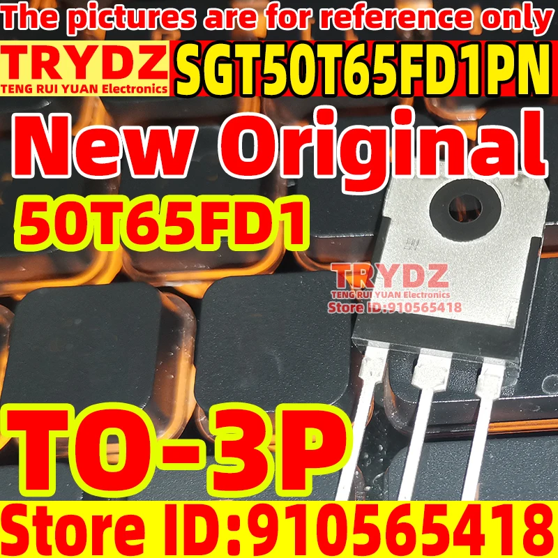 

5-1pcs New original 50T65FD1 SGT50T65FD1PN welding machine IGBT tube 50A650V TO-3P