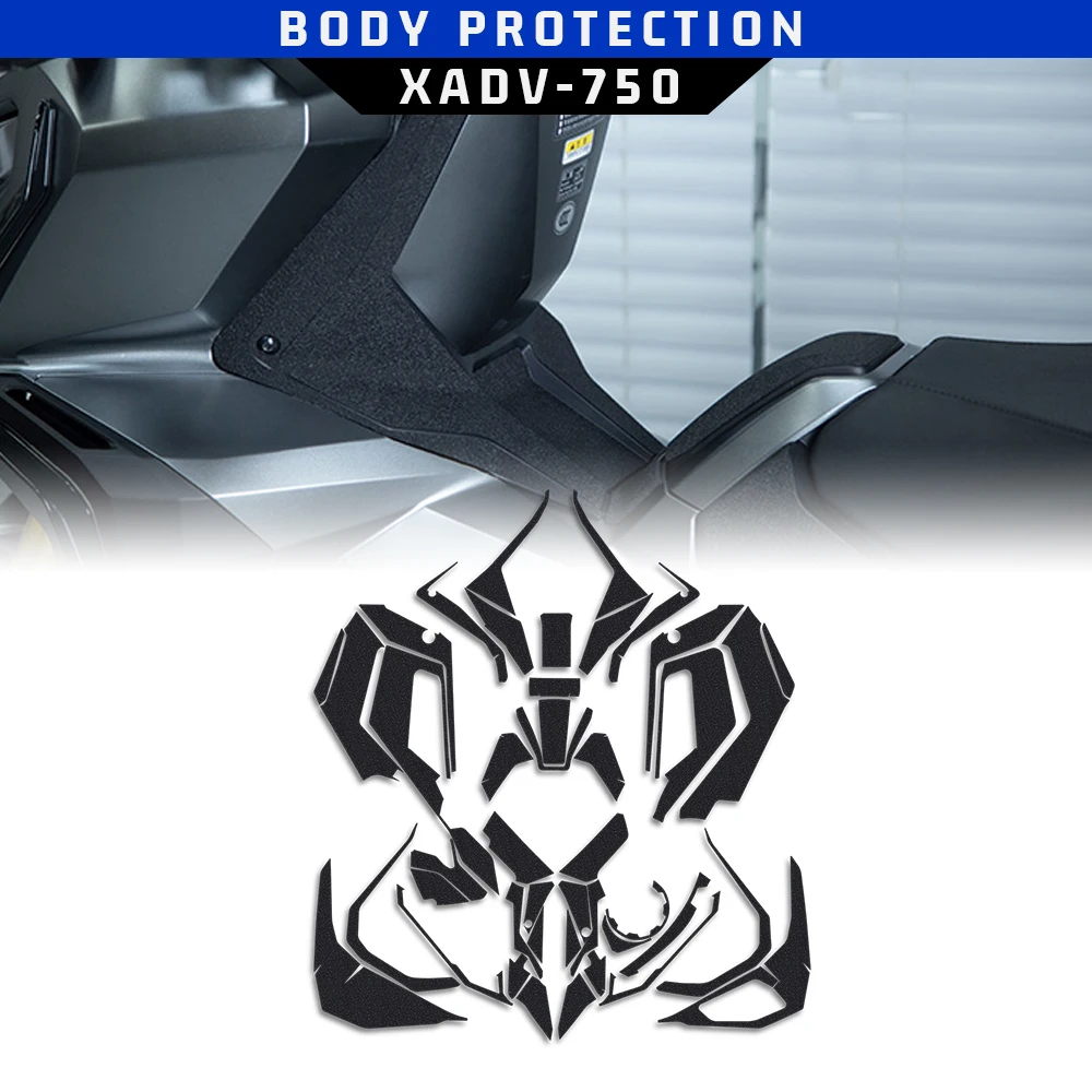 

FOR XADV 750 Protector For Honda XADV X-ADV 750 XADV750 2021 2022 Motorcycle Sticker Decal Gas Fuel Knee Grip Traction Side