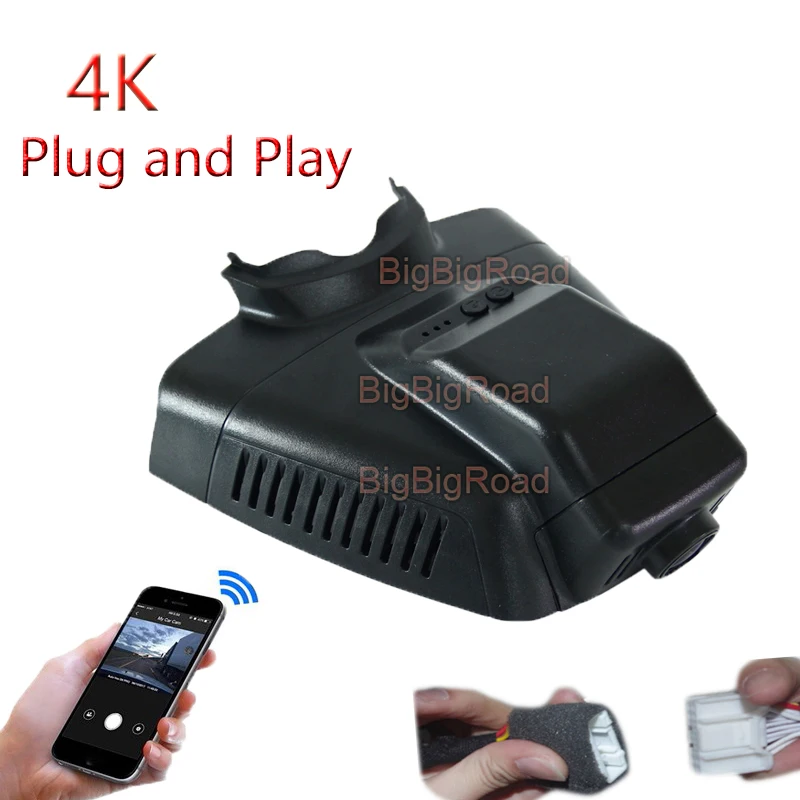 

4K Plug And Play Car Video Recorder Wifi DVR Dash Camera For Mercedes Benz GLK 200 260 300 350 GLK200 GLK260 GLK300 2010-2016