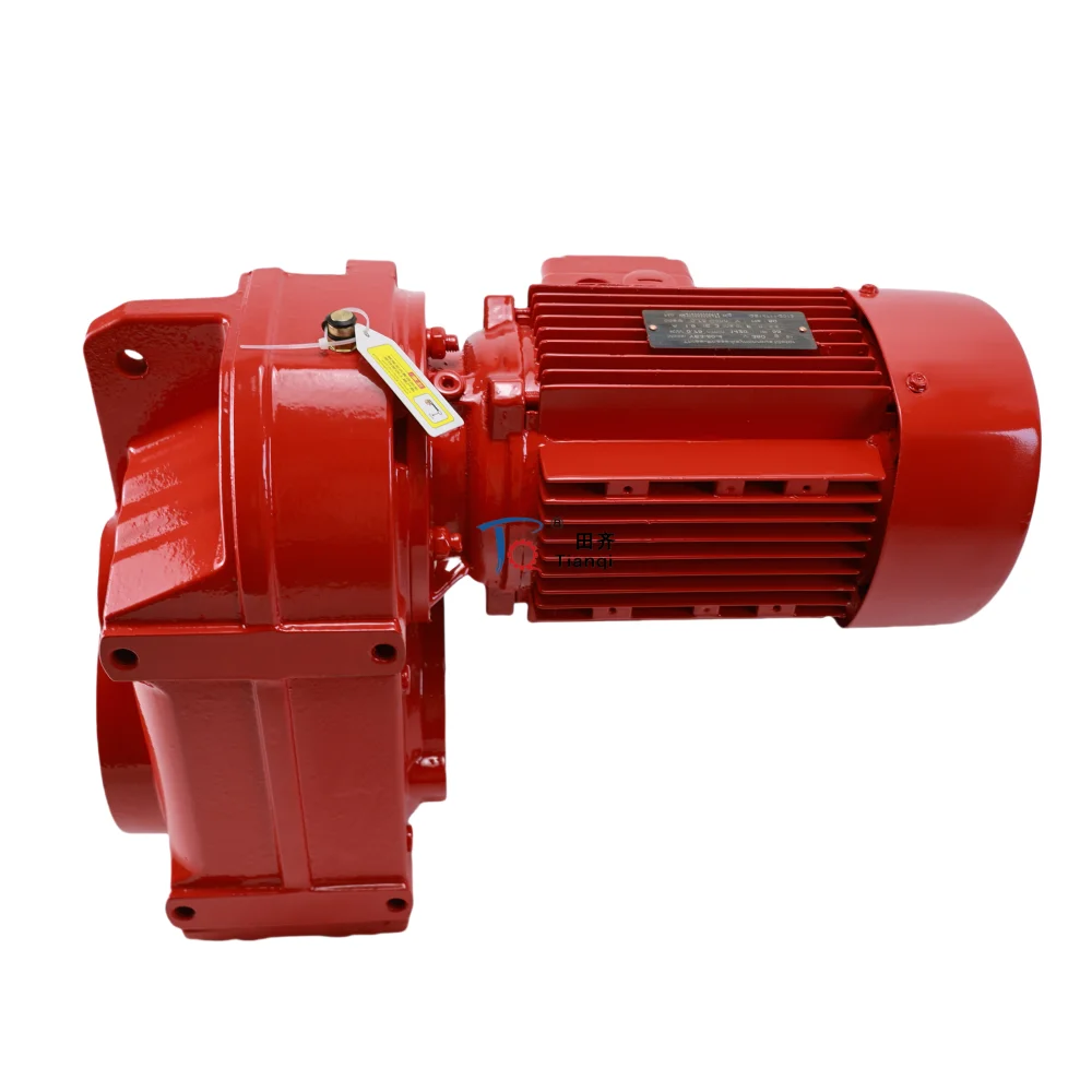 New Original F Series Parallel Shaft Helical Gearmotors Gearbox 0.18kw 0.25kw 0.37kw 0.55kw 0.75kw F47 FA47 FF47 FAF47
