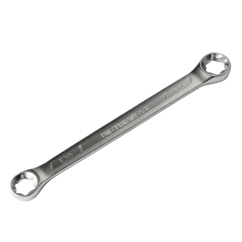 1Pcs Star Double-ended Hexagon Socket E-Torx Box Ring Wrench Spanner E-type Tools E6-E8-E10-E12-E14-E18-E20-E24