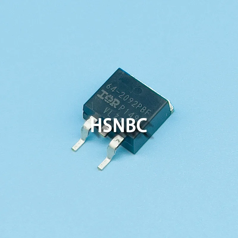 MOSFET N 채널 파워 트랜지스터 100%, 64-2092, 64-2092PBF, TO-263, 55V, 75A, 새 수입 정품, 로트당 10 개