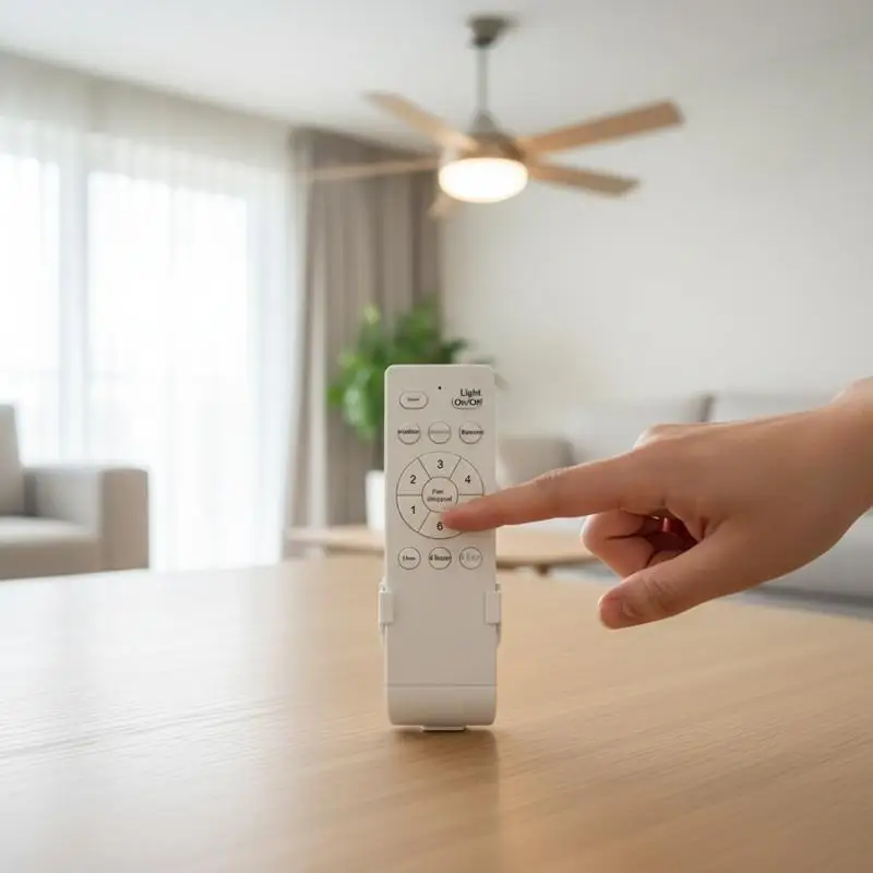 1Set Remote Control With Receiver 6 Speed + Timing Low Voltage Frequency Conversion Ceiling Fan Remote Control Receiver