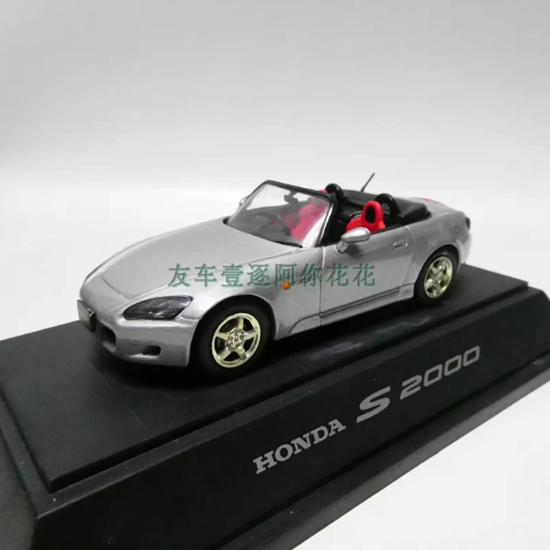 Original 1:43 Scale HONDA S2000 Convertible Alloy Car Model Adult Classic Collection Souvenir Display Gift Boy Toy