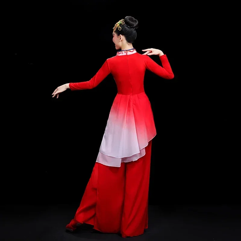 traditional chinese folk dance costume for woman dance costumes kids costume yangko girl children women yangge clothing ancient