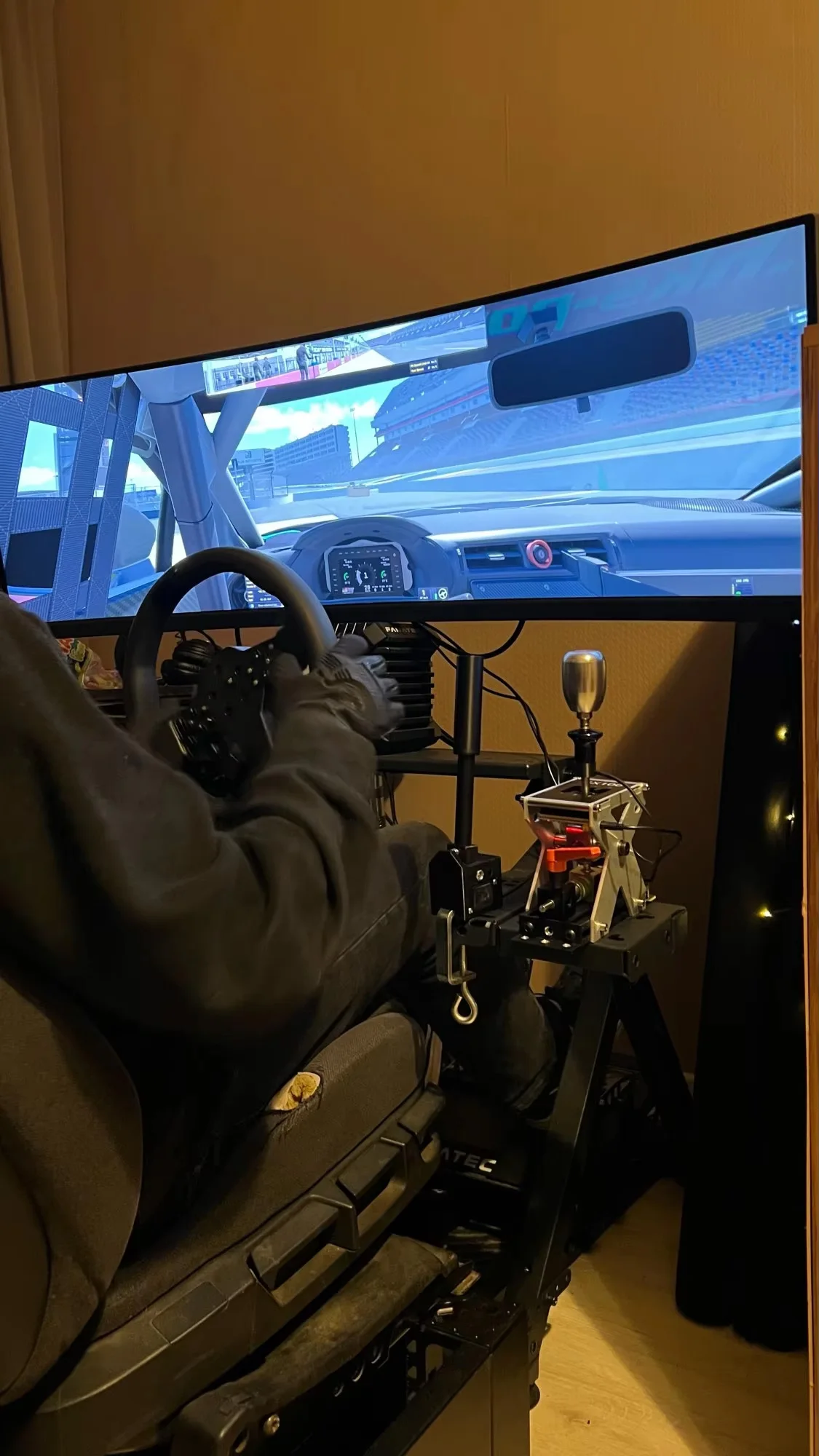 PC Racing Simulator Game Sequential Shifter H Gear 2 in 1 For FANATEC /Thrustmaster /Logitech /MOZA Steering Wheel