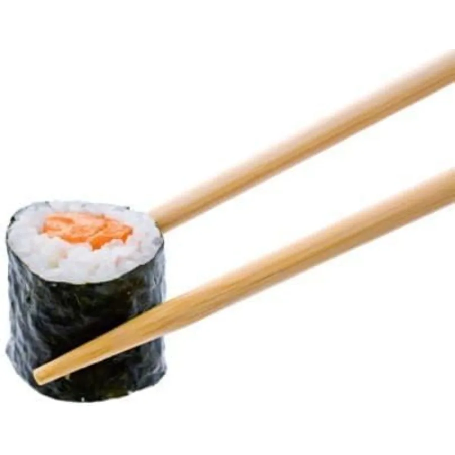 ROYALNA Palillos UV Treated Premium Disposable Chopsticks Sleeved and Separated Woonden