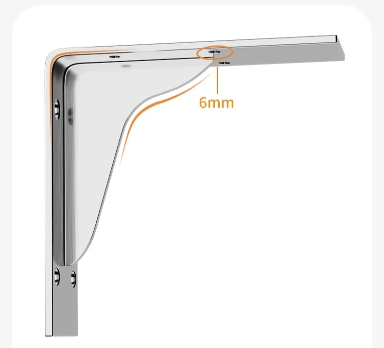 

Suspended TV cabinet load-bearing bracket bracket triangular support