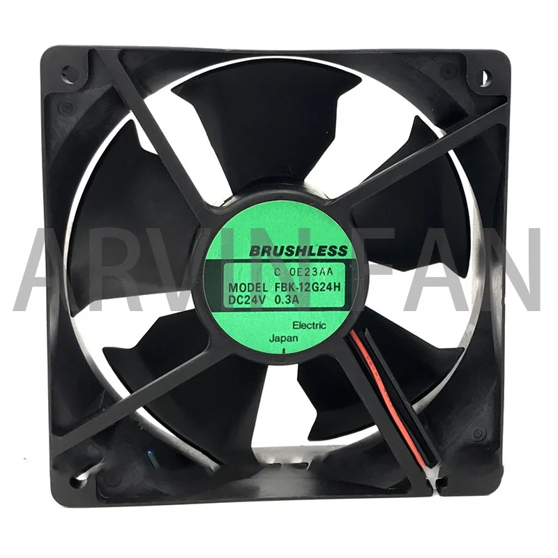 FBK-12G24H 24V 0.3A 120x120x38mm 2-Wire Server Cooling Fan