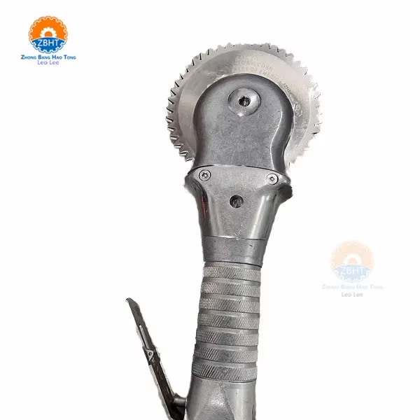 Automatic Pneumatic Skinning Knife Stainless Steel 304 Blade Reciprocation Type High Safety for Cattle Sheep Equipment