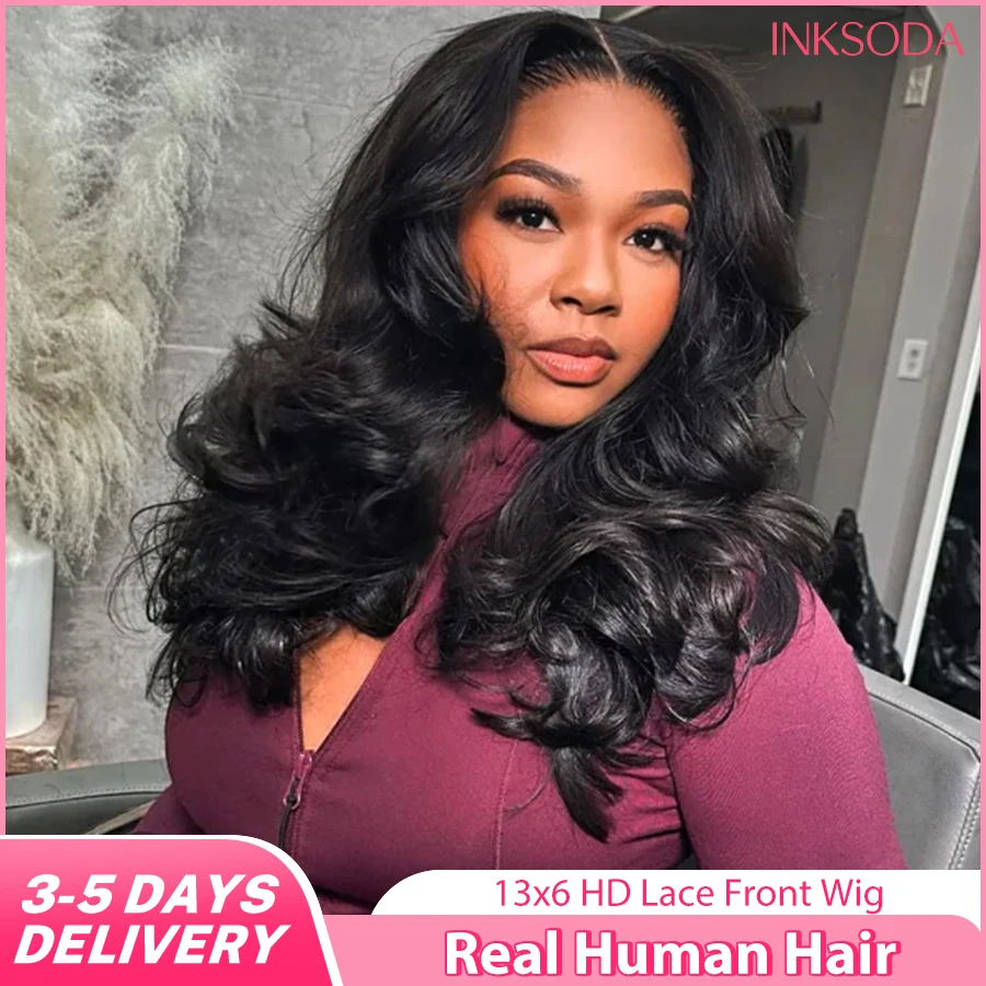

Парик с кружевной передней частью 13x6 HD, прозрачный, с эффектом Body Wave, 220% плотность, 30-40 дюймов, предварительно снятая линия роста волос, из натуральных человеческих волос, для женщин
