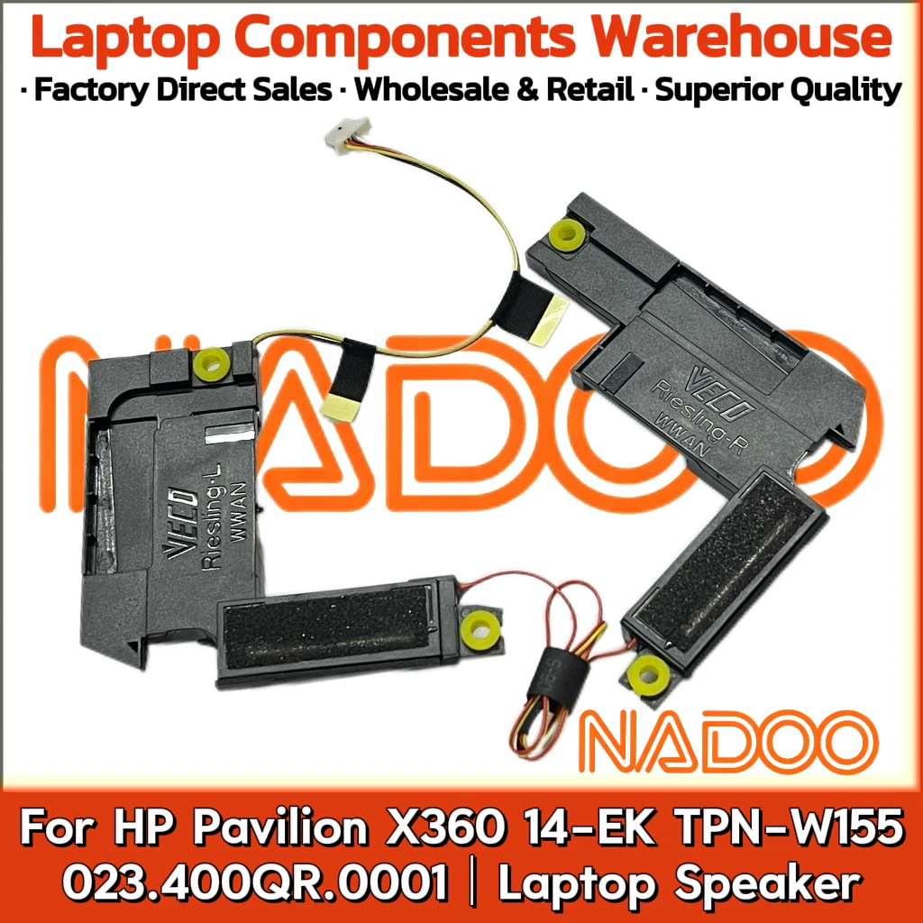 New Original Laptop Notebook Audio Speaker For HP Pavilion X360 14-EK TPN-W155 023.400QR.0001 built-in speaker horn audio