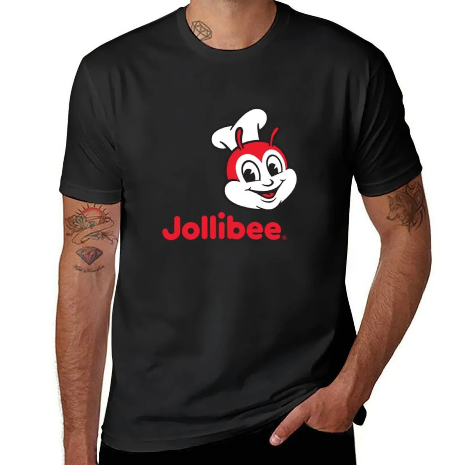 

Классическая футболка Jollibee, мужская эстетичная одежда, футболки Louboutins, футболки большого размера для мужчин