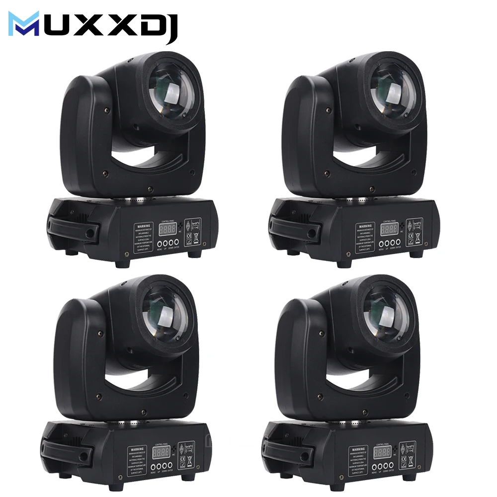 Bothlighting 100W Mini Beam Moving Head Light 18 prism DMX512 LED Mover Head Light for Wedding DJ Club Stage Light