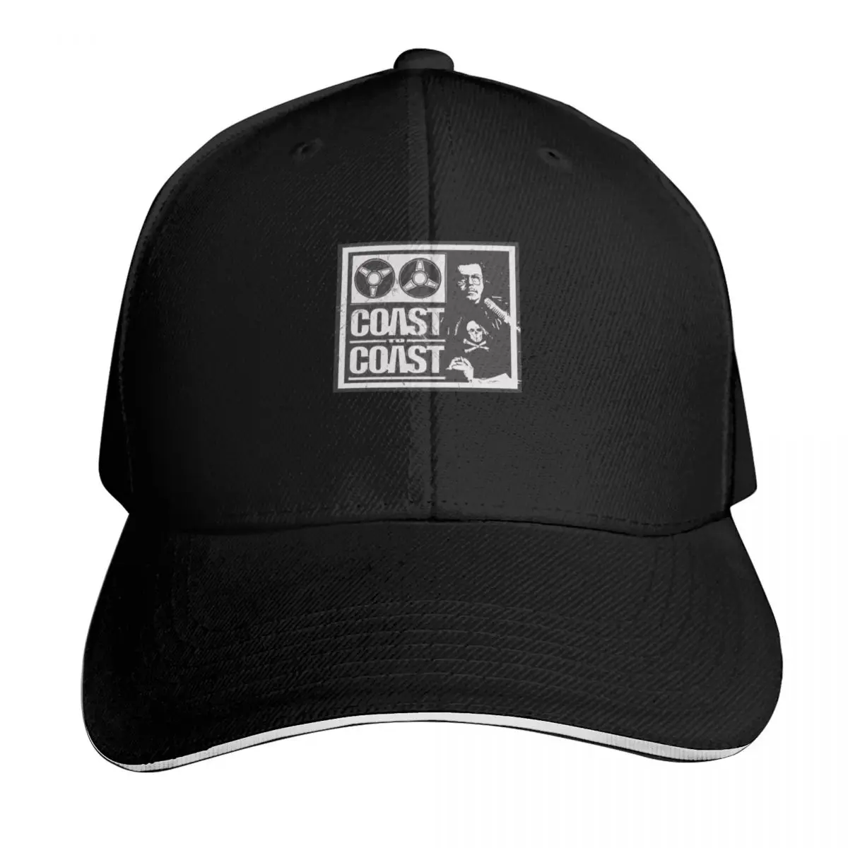 

Gift For Men Art Bell - Coast To Coast Am [Distressed] Gifts For Fan Baseball Cap Funny hats Rave Ladies Men's