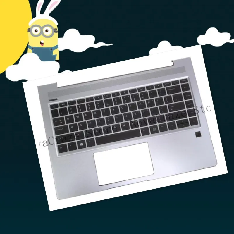 

L65225-001 For ProBook 440 G7 Palmrest Case w/ Non-Backlit Keyboard Silver