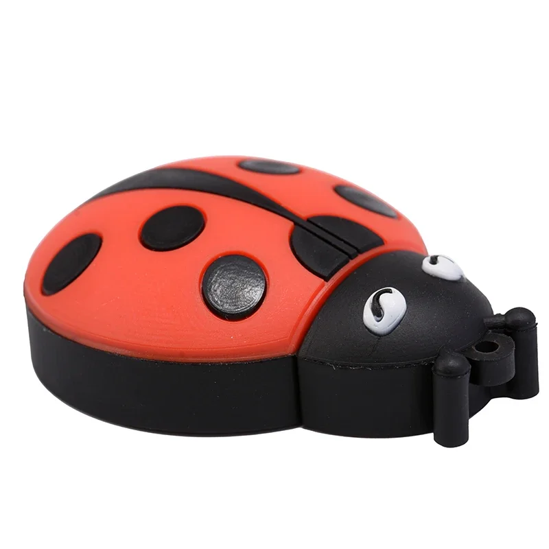 High-speed USB Flash Drive Cute Beetle Memory Stick Pen Drives Personalized Mini Pendrive 64GB 32GB 16GB 4GB Ladybug USB Stick