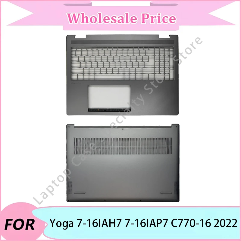 

НОВИНКА для Lenovo Yoga 7-16IAH7 7-16IAP7 C770-16 2022, верхняя подставка для рук/нижний корпус