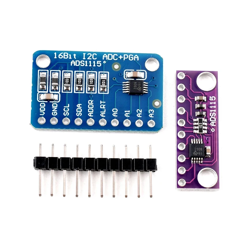 Snvi ADS1115 ADS1015 ADC I2C Modul 16Bit 12Bit 4-Kanal Analog-Digital-Wandler PGA ADC Board für Arduino Raspberry Pi – Detail 2
