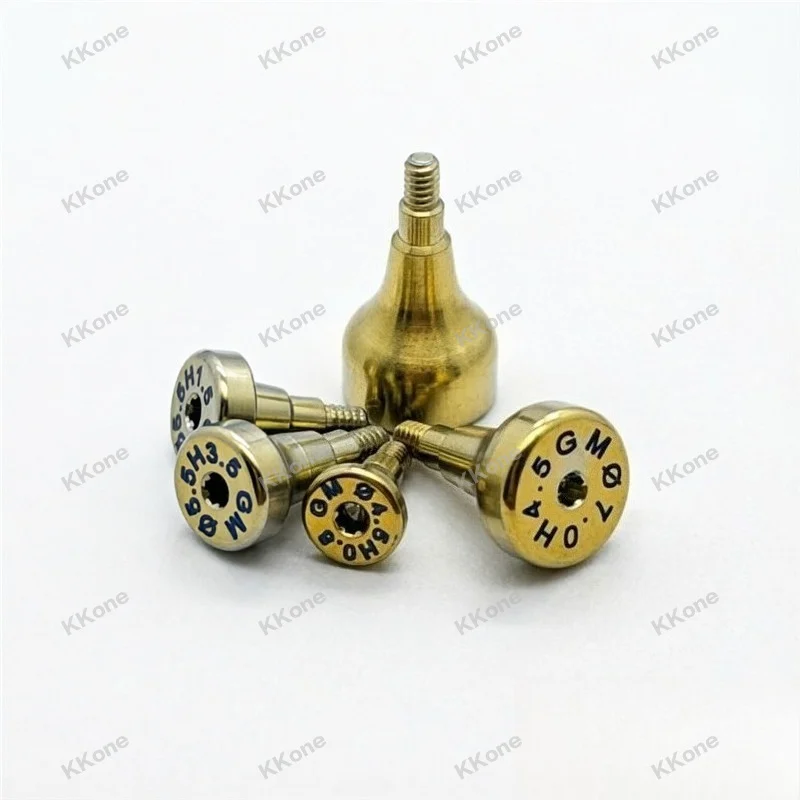 10Pcs Healing Abutment For Neodent GM Dental Implant Accessories Dental Lab Technician Supplies