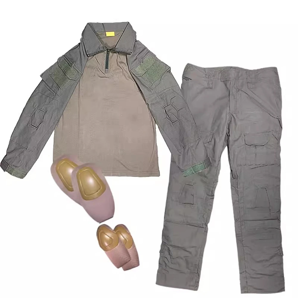 Tático tom g2 gen2 ranger verde rg esportes ao ar livre caça treinamento terno de combate resistente ao desgaste manga longa + calças