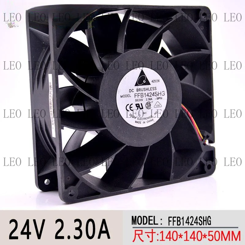 MY 1PC double ball violent wind volume cooling fan FFB1424SHG 14050 24V 2.3A 14CM