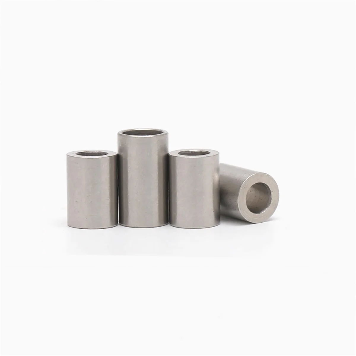 304 Stainless Steel Elongated Cylindrical Steel Sleeve, Hollow Toothless Bushing M5M6