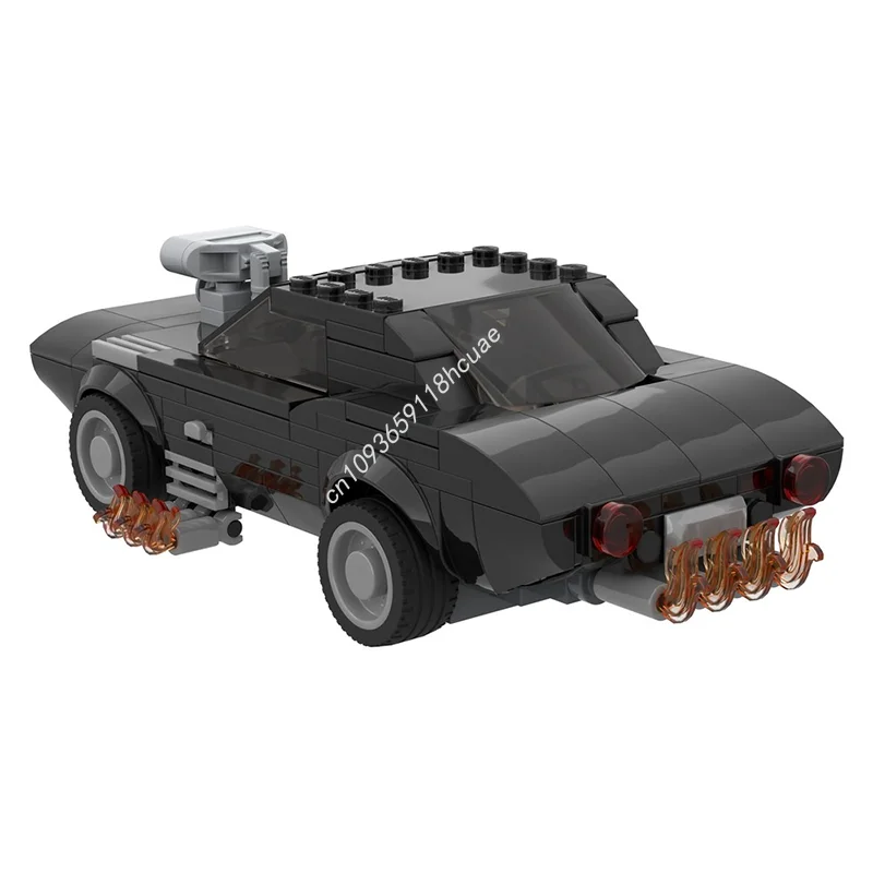 261 elementów MOC Spitfire City Champions supercar Model Klocki Konstrukcyjne DIY Edukacyjne Zabawki Architektoniczne Do Składania Prezent na Boże Narodzenie