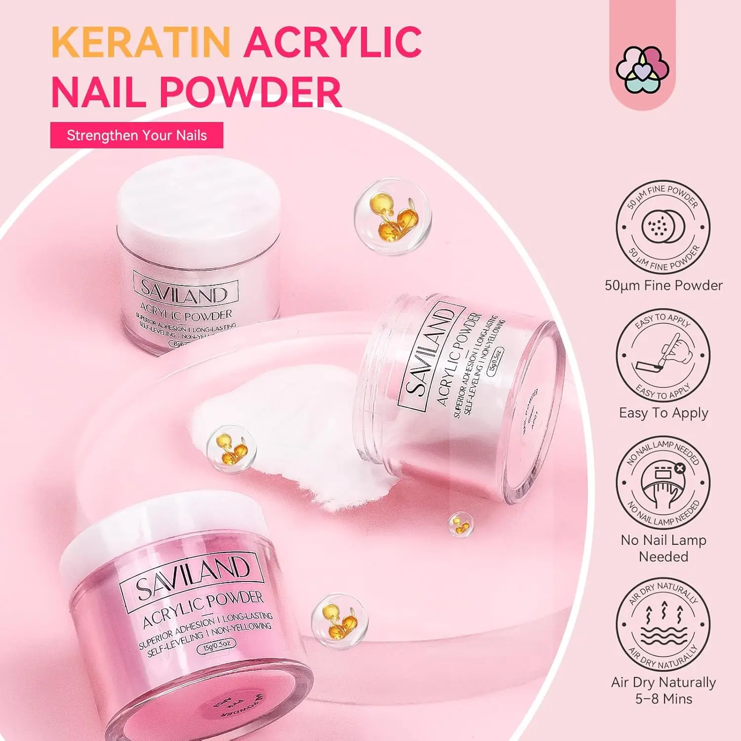 Kit completo de unhas acrílicas com broca: conjunto profissional para iniciantes, luz UV, esmalte em gel e decorações para salão de casa