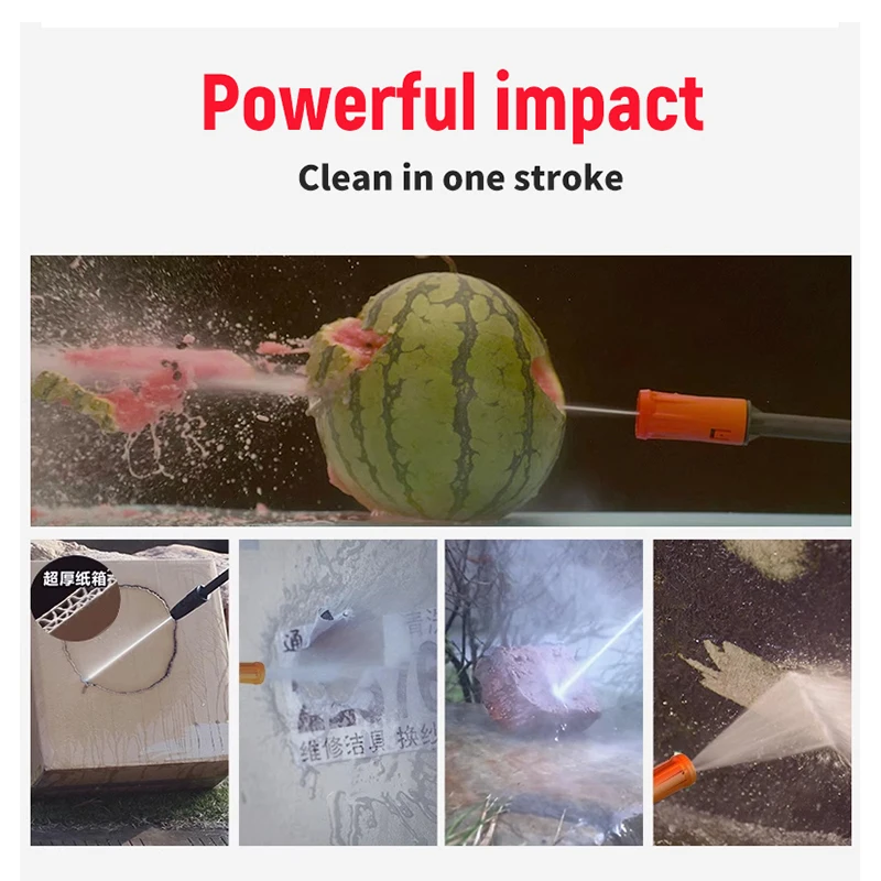 1600W Pressure Washer Car Wash Pump with Foam Cannon Portable Electric Pressure Washer Waterproof Water Pump for Home & Trucks