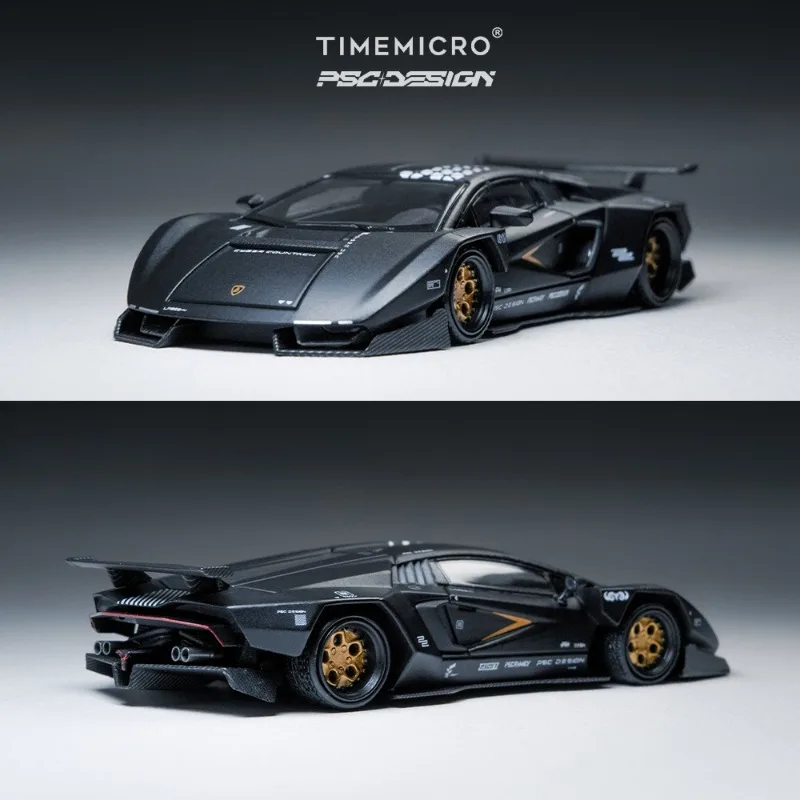 Psc&timemicro Diecast 1/64 Scale Lamborghini Countach Car Model Alloy Lamborghini Countach Racing Car Model Gift Decoration
