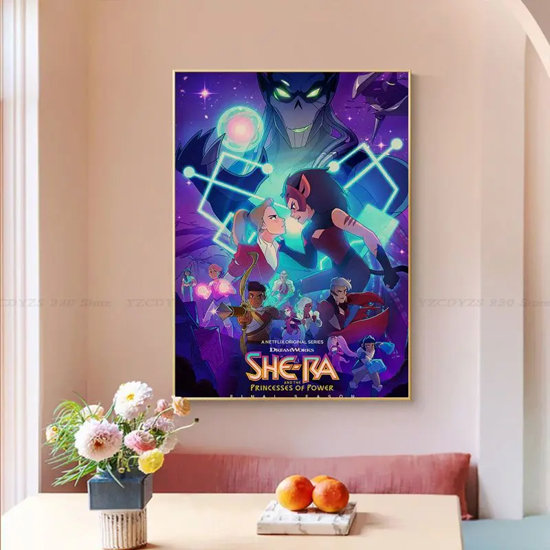 She Ra and The Princesses of Power Movie Posters Vintage Room Home Bar Cafe Decor Room Wall Decor