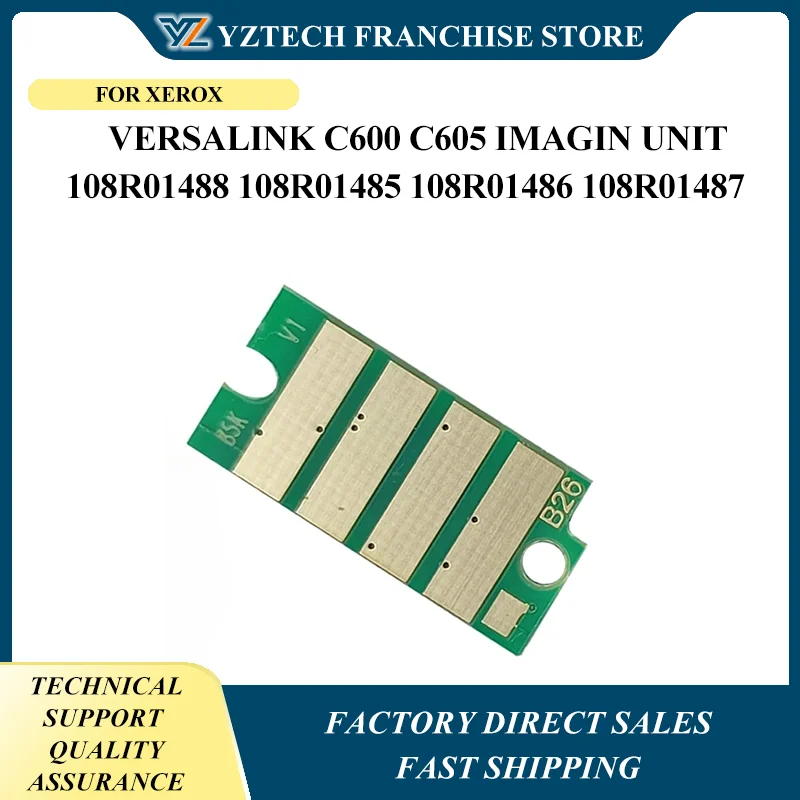 

20pcs Drum Chip CT351128 CT351131 CT351130 For Xerox VersaLink C600 C605 Imagin Unit 108R01488 108R01485 108R01486 108R01487