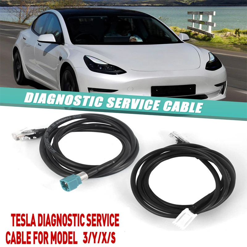 1137658-00-A 1013230-00-A For Diagnostic Service Cable 5ft Fit Toolbox 2 & 3 ( ALL Model S/X 3/Y) Ethernet Repair