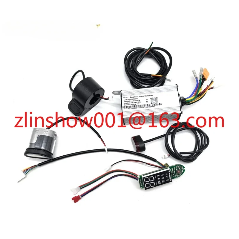 Imagem -03 - Kit de Painel Scooter Elétrico Yfs-z1 Controlador de Motor Brushless Peças Xiaomi Scooter 36v 17a Motherboard 10 Copiar