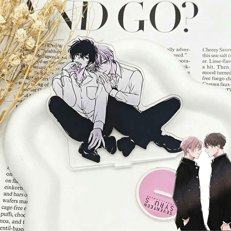 Anime Seventeen Syrups Seo Kentaro Kida Mizuki Cosplay Standing Plate Acrylic Figure Stand Desktop Decoration Ornament Prop