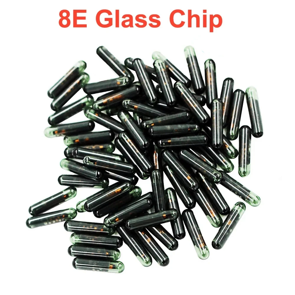 Original 8E Glass Chip TP32 ID8E Auto Transponder Chip Key Blank Car Key Chips Fit for Audi Remote Car Key