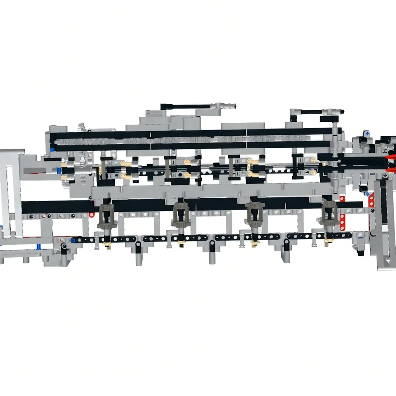 961 قطعة MOC GBC PL النموذج الفني اللبنات العمارة تجميع DIY بها بنفسك الإبداعية هدية الكريسماس التعليم لعبة الطوب فكرة