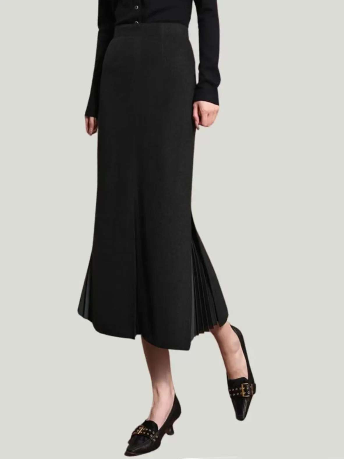 taille-haute-jupe-en-laine-trajet-fente-droite-design-sens-plisse-f-jupe-ele-dame-quotidien-decontracte-cote-fermeture-eclair