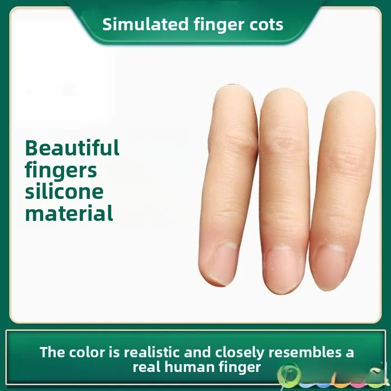 

Защитный чехол-имитация пальца Magic Beau Soft Hard для сломанного пальца, новые перчатки-имитаторы пальцев для домашнего использования